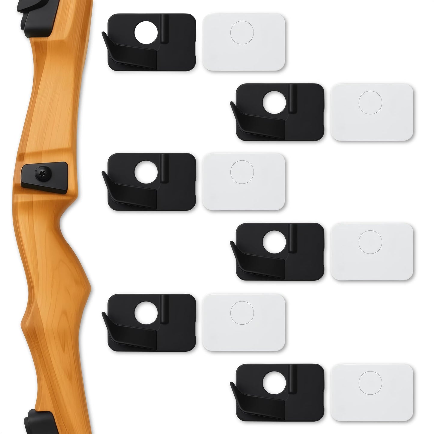 6 Pcs Arrow Rest for Recurve Bow - Arrow Rest Right Hand Archery Arrow Rest Recurve Arrow Rest Recurve Bow Arrow Rest for Compound Bows Archery Accessories - Recurve Bow Accessories Recurve Bow Rest