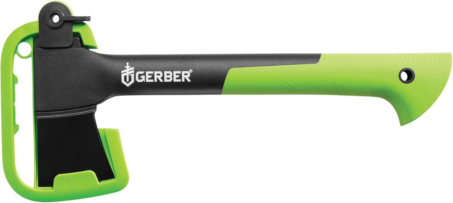 Gerber Gear Freescape Hatchet, Forged Steel Blade Axe with Sheath for Survival, Bushcraft and Camping Gear, Lightweight and Durable