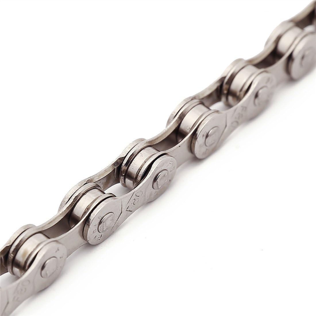 FSC 6,7,8 Speed 116L Bicycle Chains, Silver,Gold (1/2x3/32-Inch)