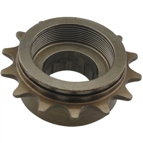 CHENJIN Steel Bike Road Freewheel Bronze 14T Teeth 34MM Single Speed Freewheel Flywheel Sprocket Bike Accessory