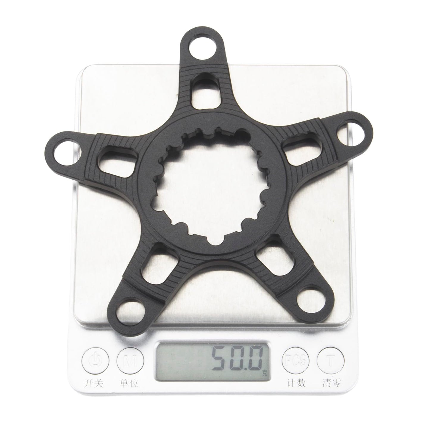 EVOSID Bike Chainring Adapter GXP to 110/130BCD 5 Arms Aluminium Spider Adapter for Sram X9 XX1 X0 X01 GXP, Dub Crank with 5 Bolt (110BCD with 5 bolt)