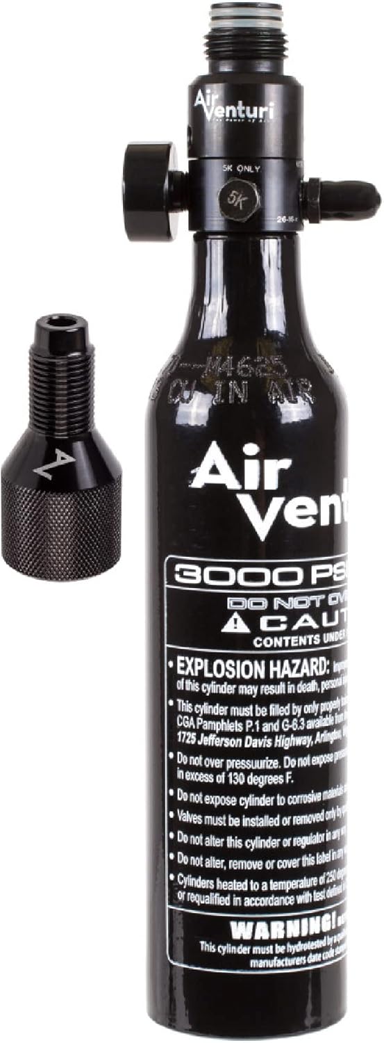 Air Venturi AV 3000PSI 13ci Tank & Valve 1100psi Set