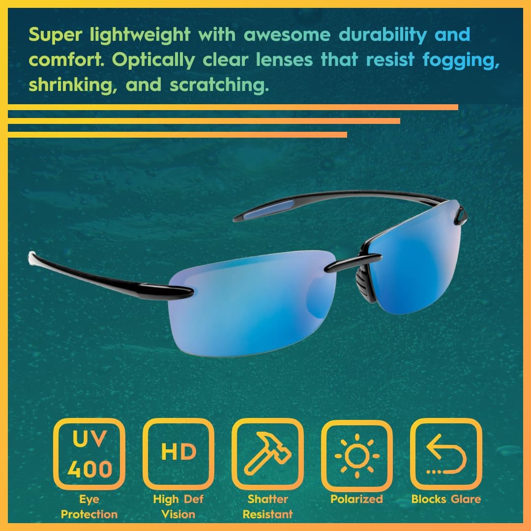 Flying Fisherman Cali Polarized Sunglasses with AcuTint UV Blocker for Fishing and Outdoor Sports
