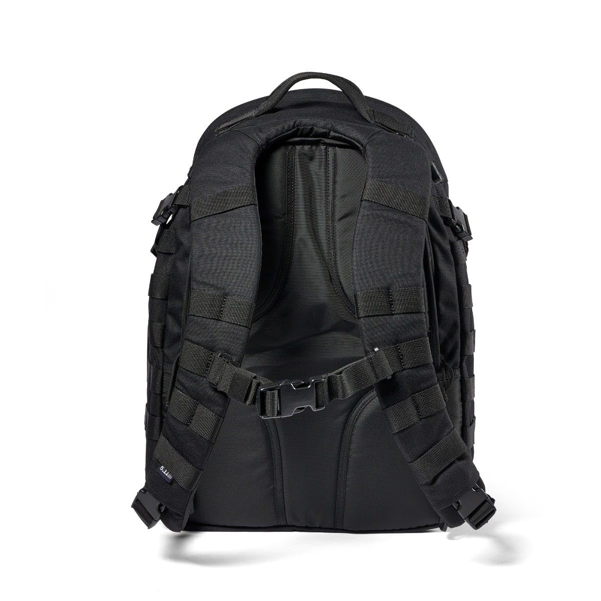5.11 Tactical Backpack, RUSH 24 2.0 Military Survival Molle Back Pack with Laptop Compartment, 37L, Black, Style 56563ABR