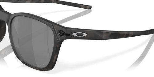Oakley Man Sunglasses Matte Black Tortoise Frame, Prizm Black Polarized Lenses, 55MM