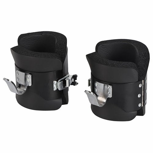 BORDSTRACT Anti Gravity Inversion Boots, Hang Up Boots for Stress Relief and Fitness, Solid Steel Frame for Ab Crunch, Abdominal Sit Up, Hooks Bar Therapy, Core Gym Fitness Exerciser