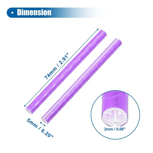 X AUTOHAUX 36 Pcs Purple Bicycle Reflector Reflective Version Durable ABS Night Visibility Cycling for Bike, Mountain Bike, Wheels, Wheelchair