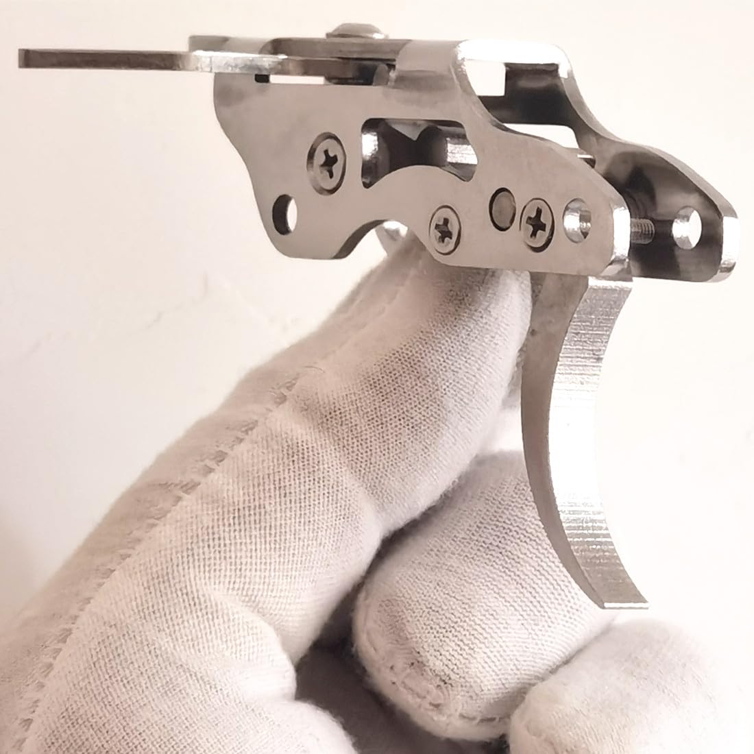 FEIXIA-201A 304 Stainless Steel Fishing Mechanism Submersible Amphibious DIY Full Metal Steel 200 Pounds DIY Speargun Trigger