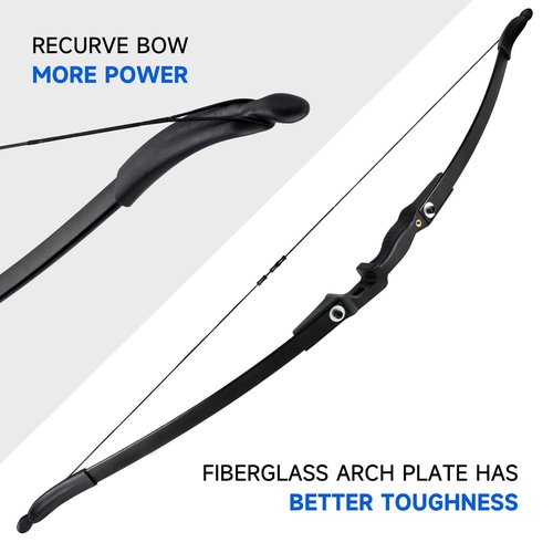 Catch&Hunt 30lbs Recurve Bow and Arrow,Archery Bows Set for Adults,Right Hands Bow,Suitable for Beginner Teenagers Outdoor Hunting,Target Practice