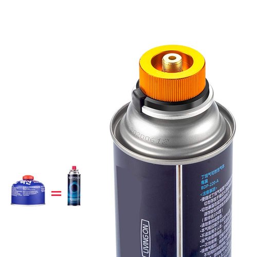 Steam lamp,YIWENG Outdoor Portable Camping Gas Lantern Piezo Ignition Mini Gas Tent Lamp Light with 3 Mantles and Adapter