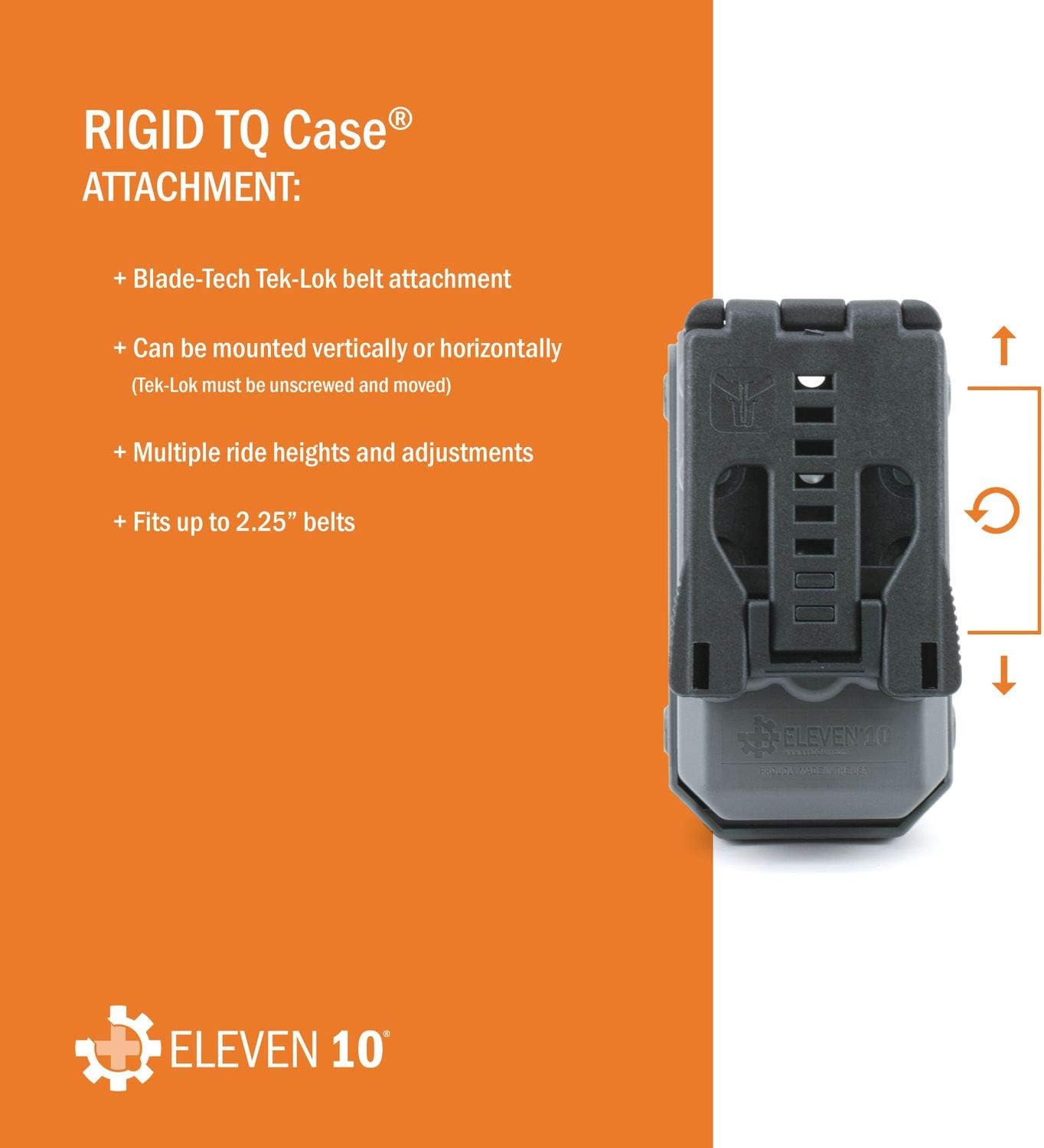 SOF-TT Tourniquet Rigid TQ Case - Black with Belt Attachment for Tactical Gear
