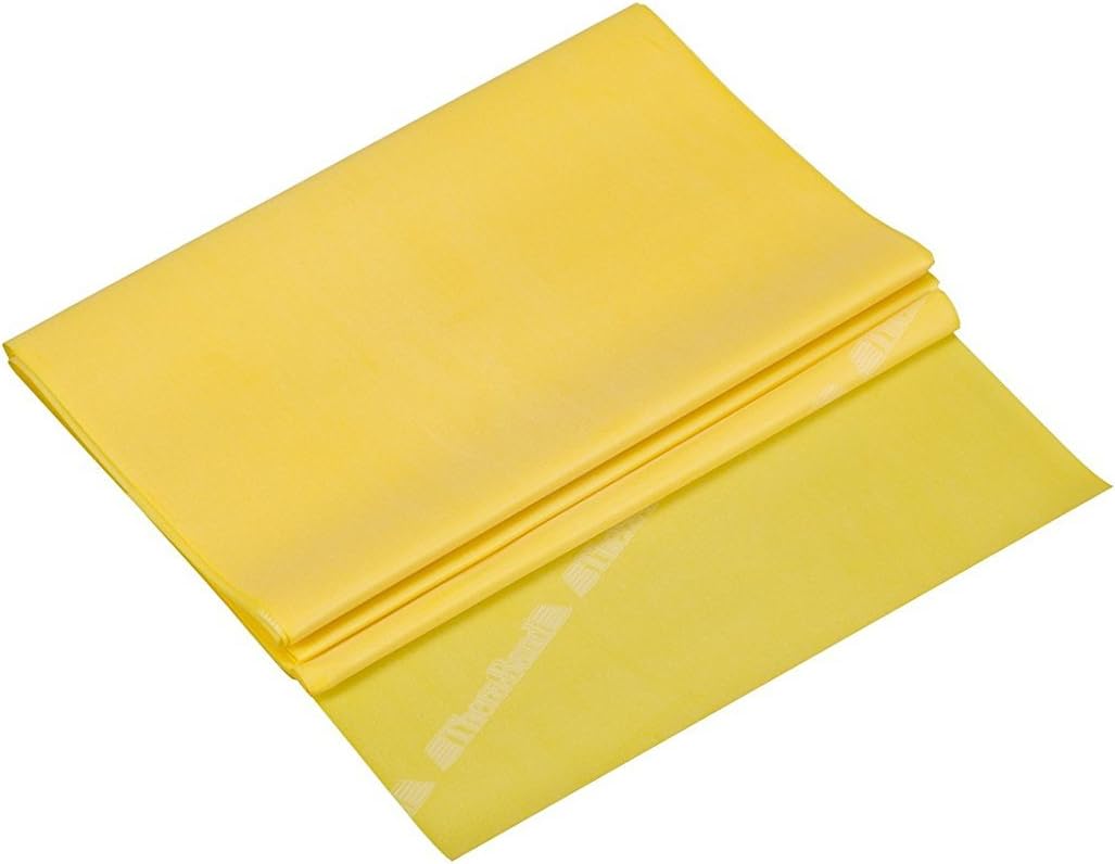 THERABAND Professional Resistance Bands - 5ft Latex Elastic for Home Workouts, Rehab & Pilates (15/30 Count)