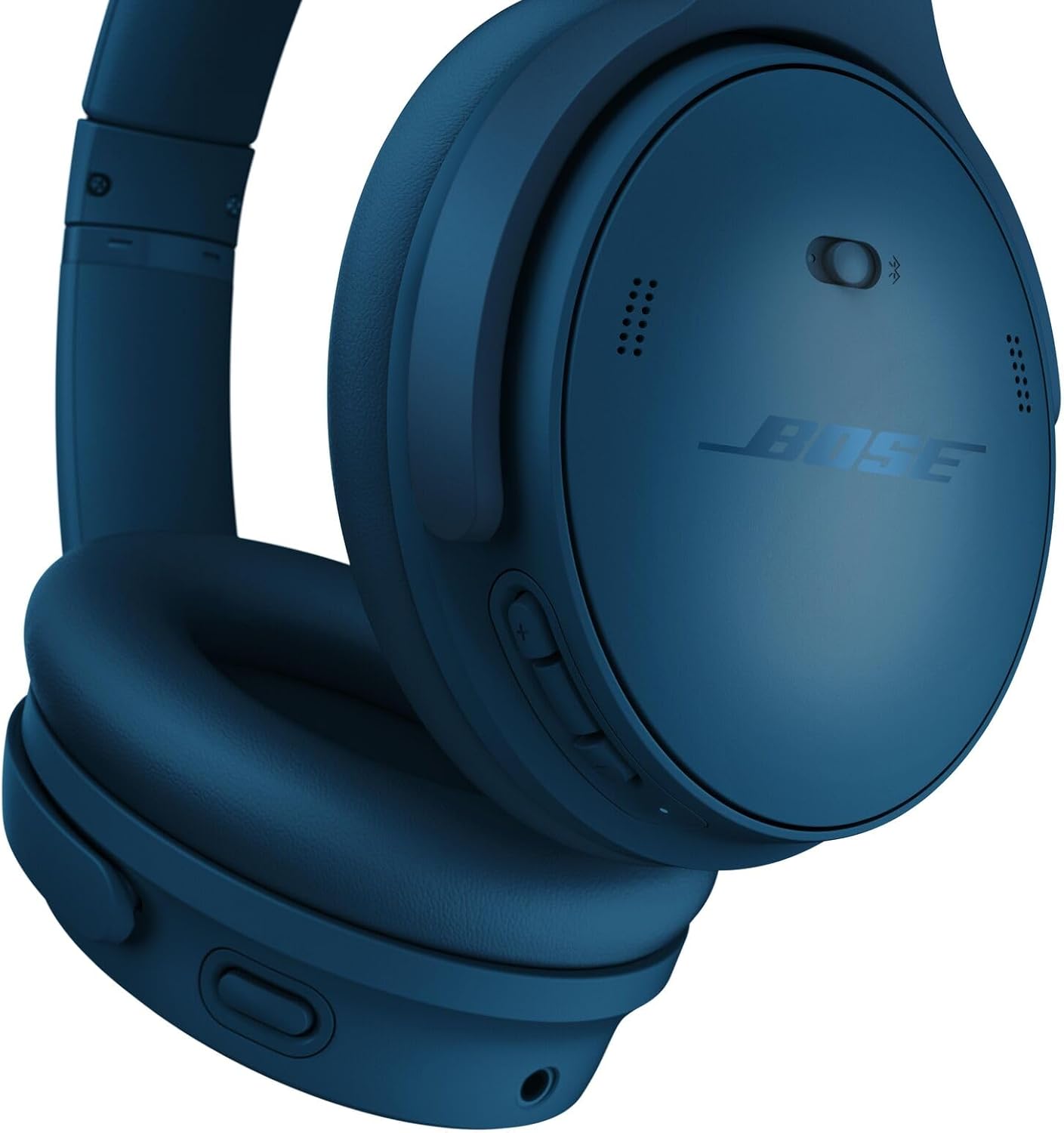Bose QuietComfort Bluetooth Headphones, Wireless Headphones with Active Over Ear Noise Cancelling and Mic, Deep Bass, Up to 24 Hours of Playtime, Sandstone