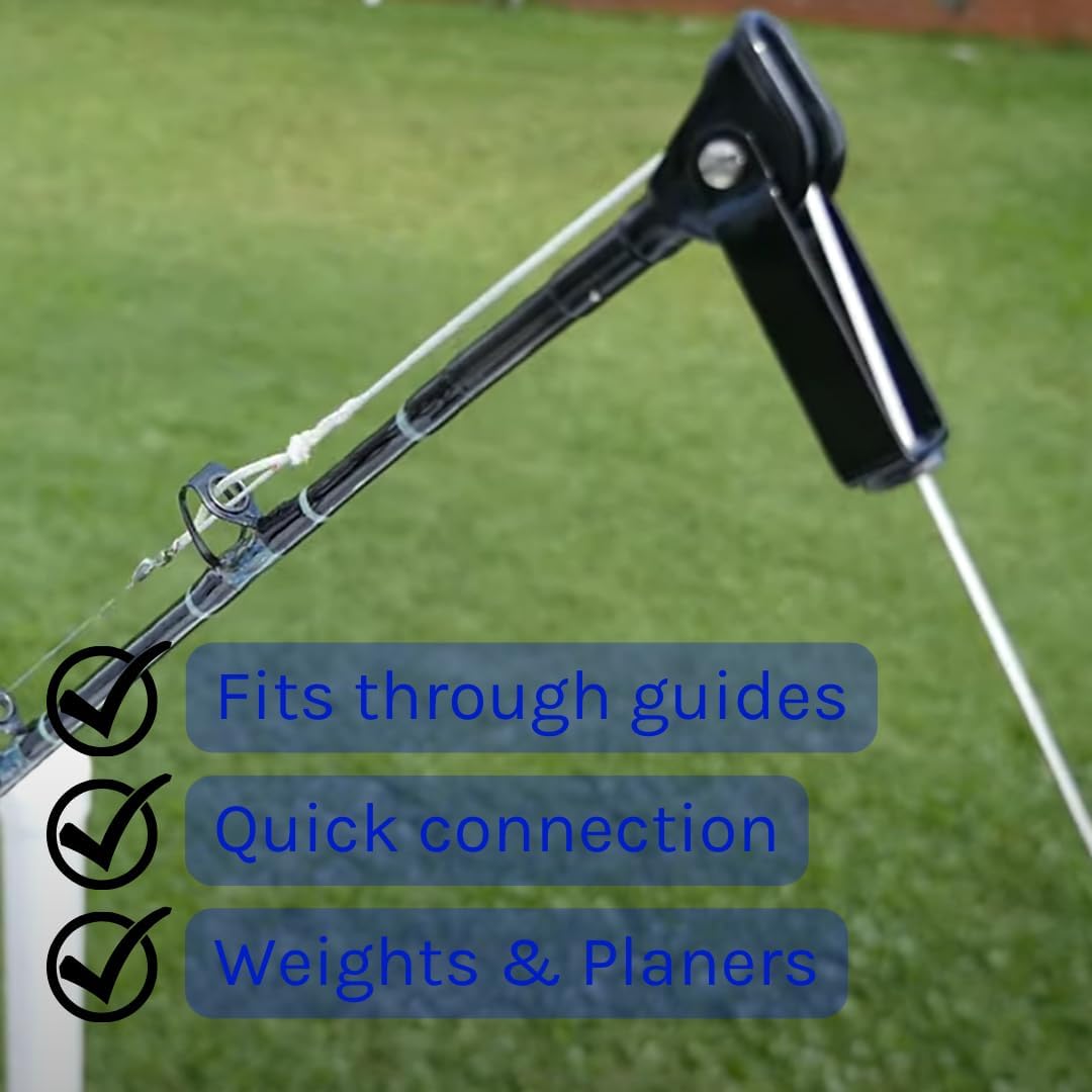 Fishing Planer Bridle 500lb Braid, The Tackle Room, Trolling, 24" Hollow Core