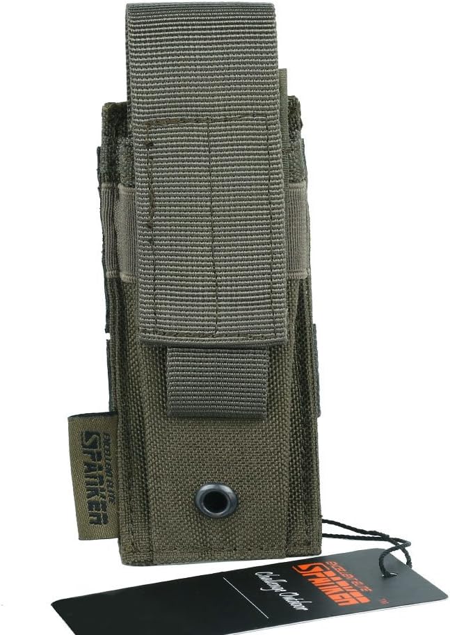 EXCELLENT ELITE SPANKER Molle Single/Double Pistol Mag Pouch Tactical Magazine Pouch Tool Organizer Holder