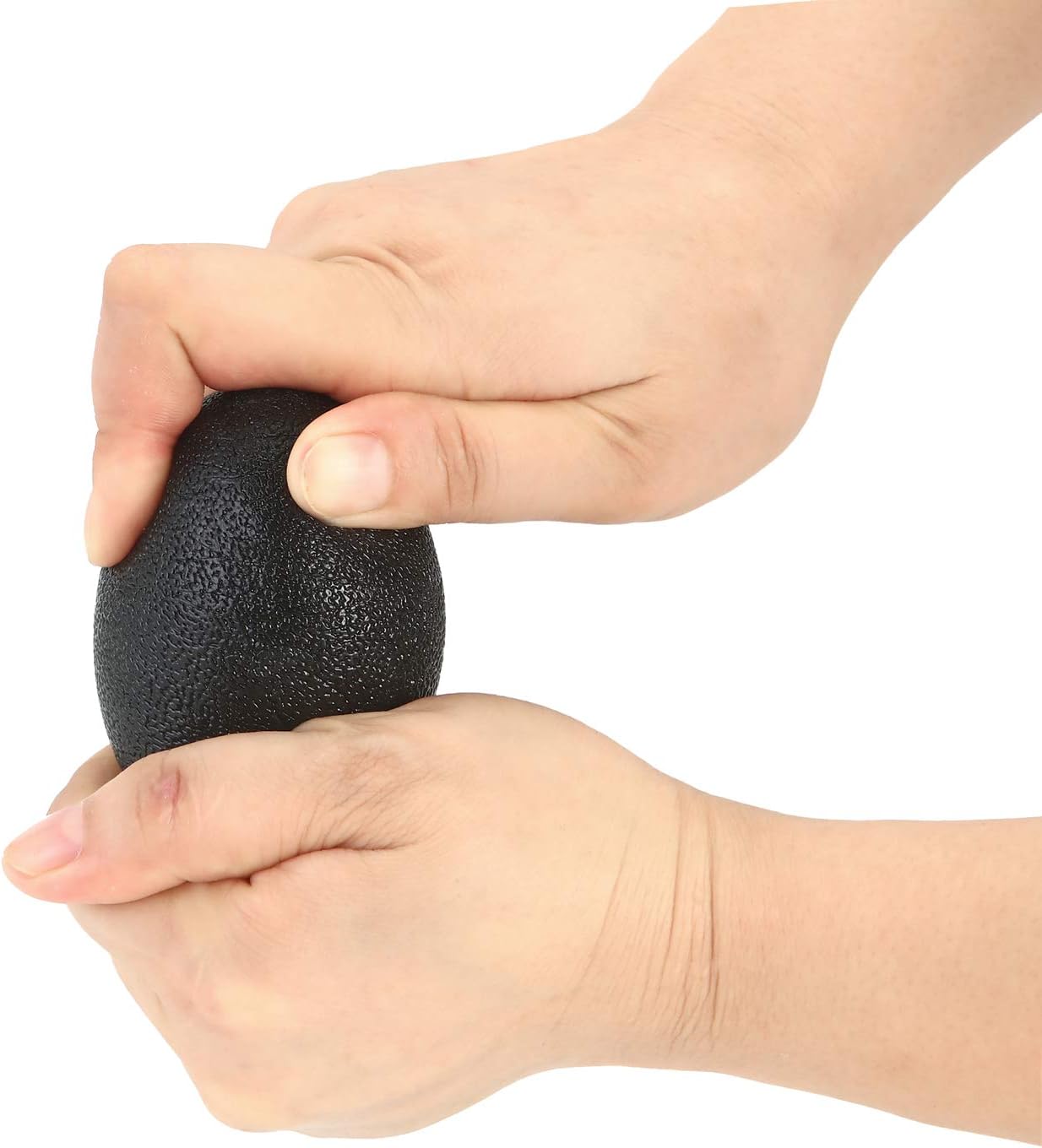 Hand Squeeze Stress Balls Set with Carry Bag 3 Resistance, Finger Wrist Arthritis Therapy Rehab Exerciser, Carpal Tunnel, Stroke Rehabilitation Equipment