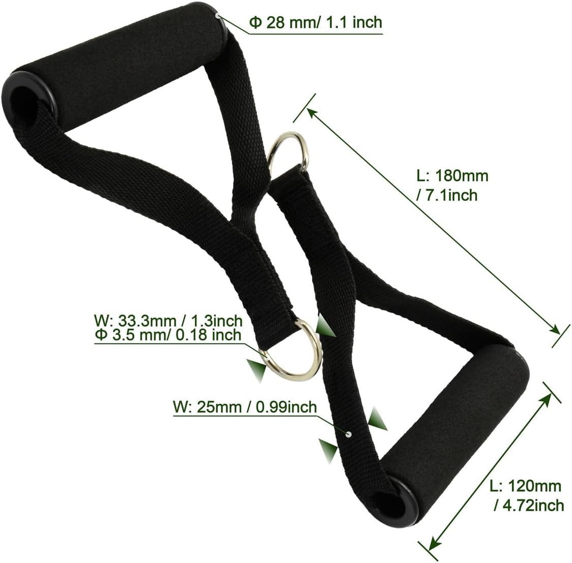 Resistance Loop Exercise Bands Exercise Bands for Home Fitness, Stretching, Strength Training, Physical Therapy,Elastic Workout Bands for Women Men Kids