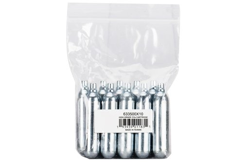 Lancer Tactical 10 Pack (10 Counts) High Grade 12 Gram CO2 Airsoft Cylinder 12g CO2 Cartridge CO2 Tank Pellet Guns, BB Guns and Airsoft Guns