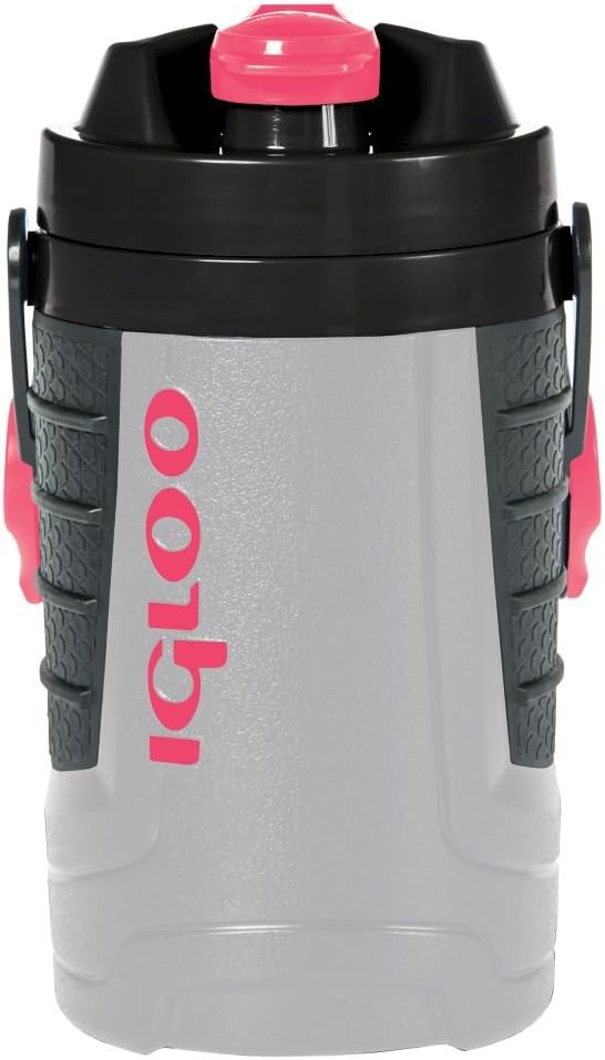 Igloo Proformance 1 Quart Water Jug, Black/Pink