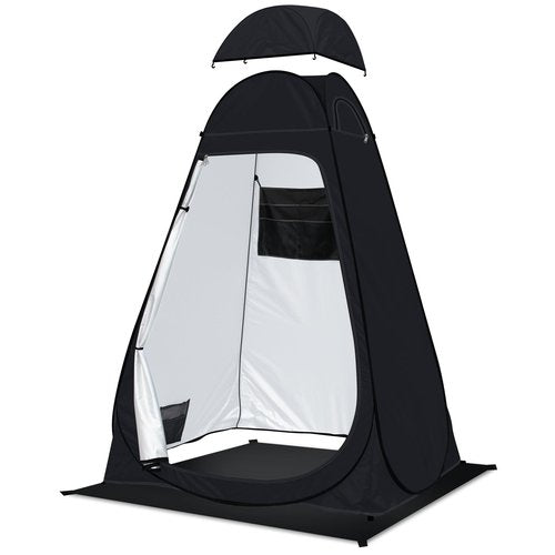 Pop Up Privacy Shower Tent Camping Portable Toilet Tent Outdoor Changing Porta-Potty Camp Bathroom Dressing Room Instant Privacy Shelters for Hiking Beach Picnic Fishing, Extra-Tall