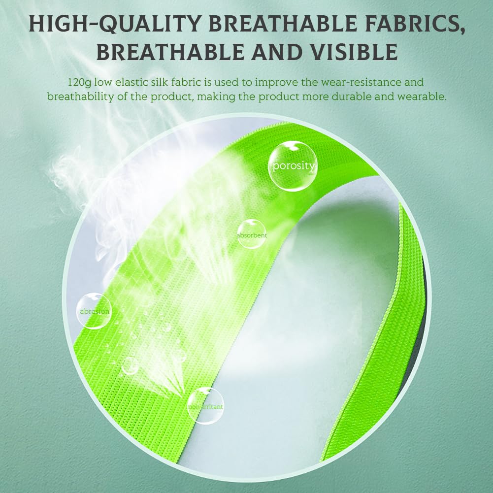 Glomora Reflective Vest Running Gear, High Visibility Adjustable Safety Vest for Walking Running Cycling, Safety Vest Adjustable for Men Women Kids