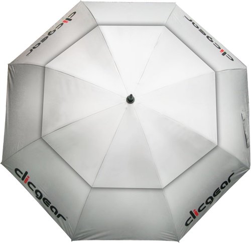 Clicgear Double-Canopy 68” Wind Resistant Umbrella for Sun and Rain