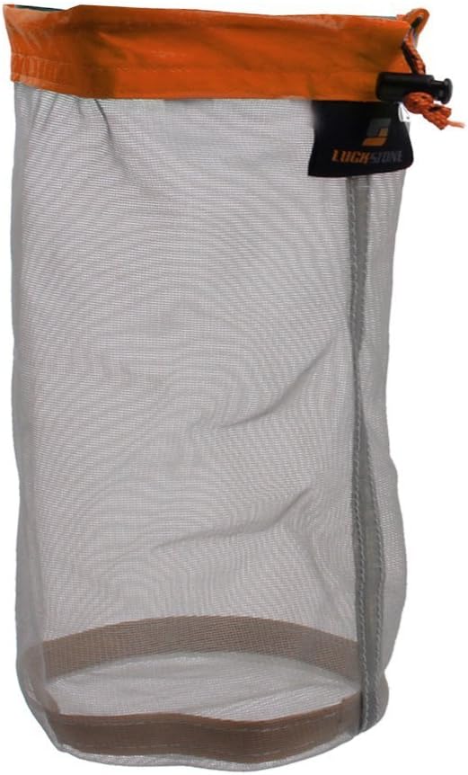 Ultra Light Stuff Sacks Nylon Mesh Drawstring Storage Bag S M L XL XXL for Camping Travel Hiking Outdoor Sports