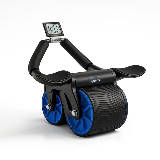 AB Roller for Men & Women – Core Strength Training Wheel Set with Elbow Support & 2 Knee Pads – Abdominal Exercise Roller for Core Stability, Belly Fat Reduction, and Total Body Workout Equipment