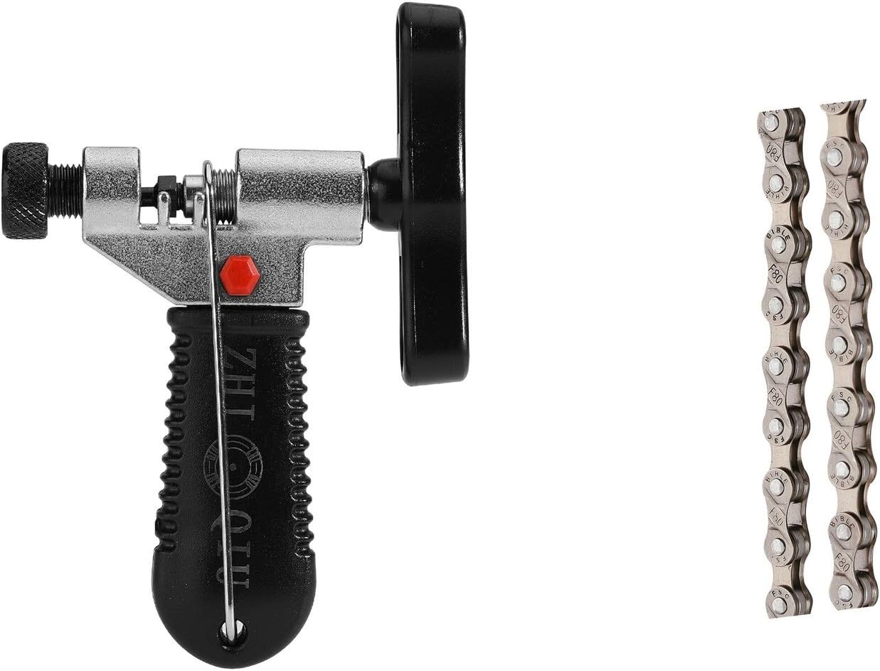 FSC 6,7,8 Speed 116L Bicycle Chains, Silver,Gold (1/2x3/32-Inch)