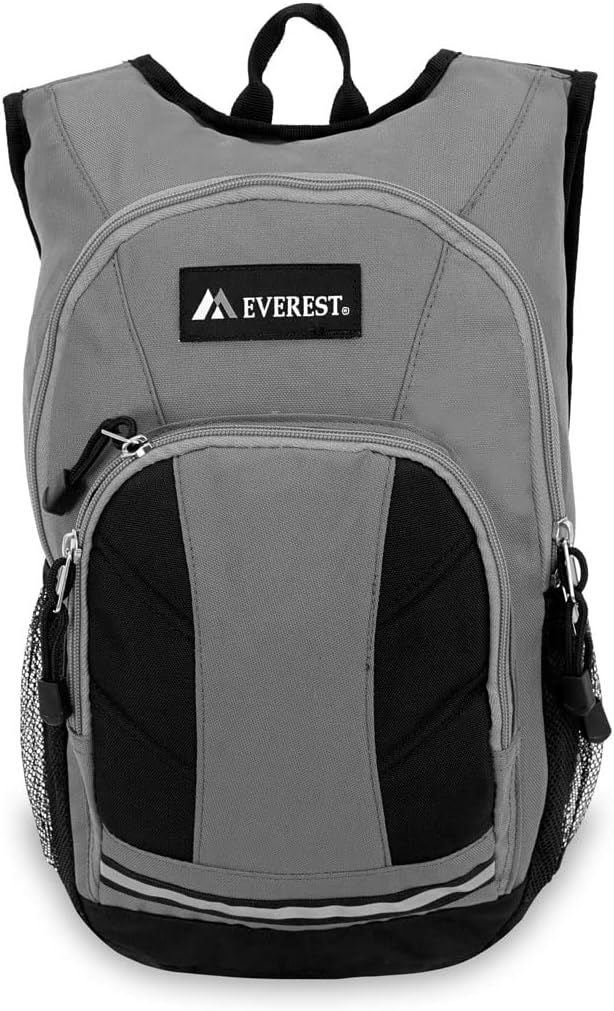 Everest Mini Hiking Pack, Dark Gray/Black, One Size