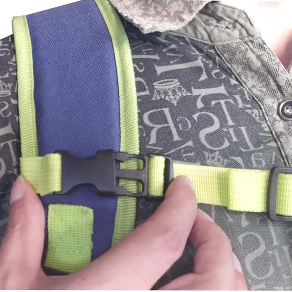 HDHYK Backpack Chest Strap - Nylon - Adjustable Universal Chest Strap (Grey)