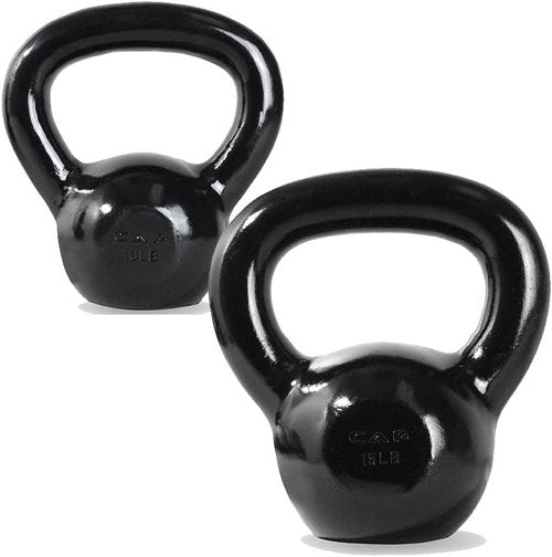 Cap Barbell Enamel Coated Cast Iron Kettlebell