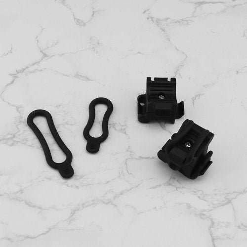 SING F LTD 2PCS Bike Mount Holder for Flashlight Bicycle Flashlight Bracket for 10 mm to 35 mm Torchs Bicycle Lighting Mount Accessories