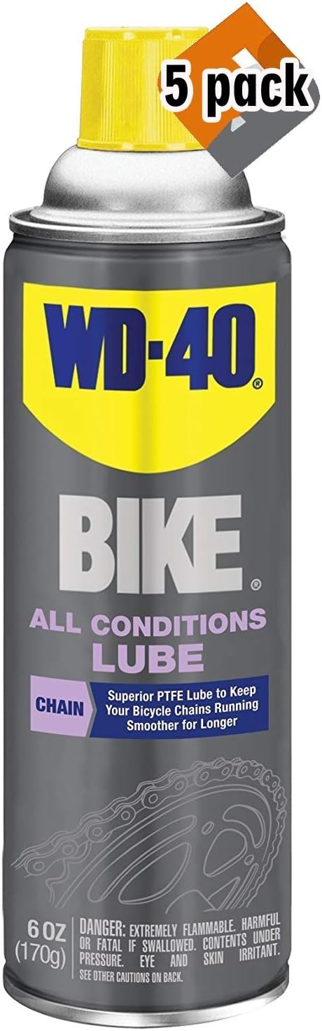 WD-40 Specialist Bike Chain Lube - 6 OZ | Premium Lubricant for Smooth Cycling