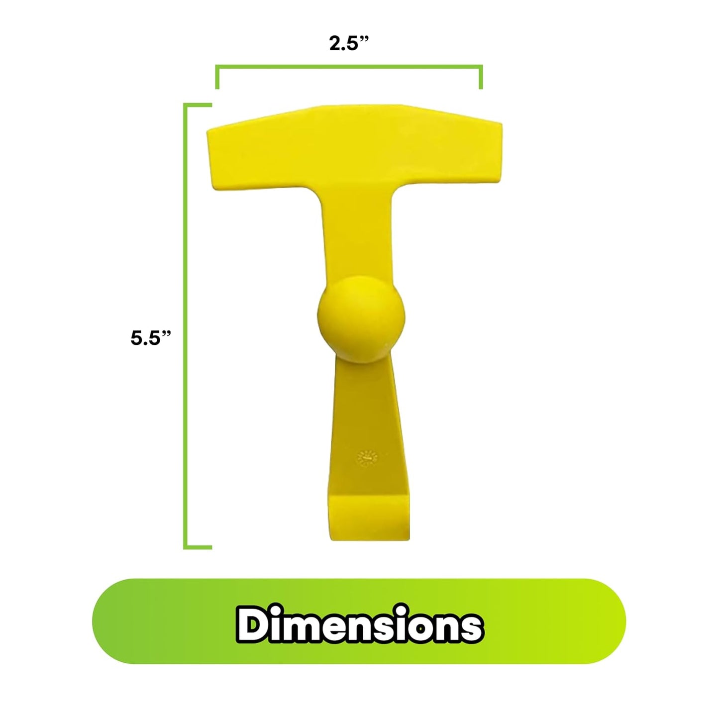 Beast Cooler Accessories 2-Pack Replacement Lid Latches for Yeti and RTIC - Black Rubber, Cooler Latches Replacement for Yeti, RTIC, and More - Hard Handle Grips, 20 Inches