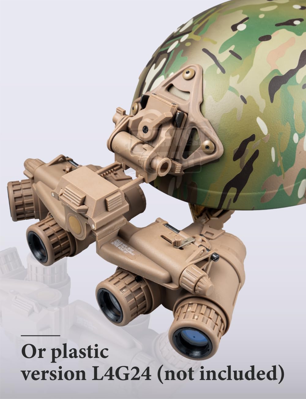 FMATAL GEAR FMA GPNVG 18 Tactical NVG Dummy Model for Tactical Helmet NVG Mount | Paintball Shooting Hunting (DE)