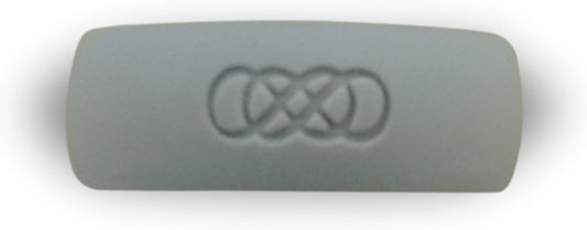 Silicone Wedding Ring, Double Infinity, Mens Ring (Black, 11)