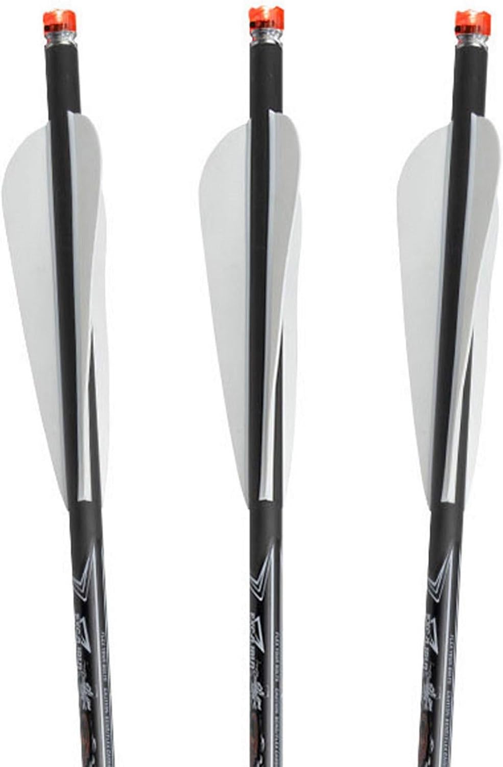 Excalibur Firebolt 20" Carbon/Illuminated Carbon Lightweight Crossbow Arrows for Use on EXO-Traditional Series Crossbows