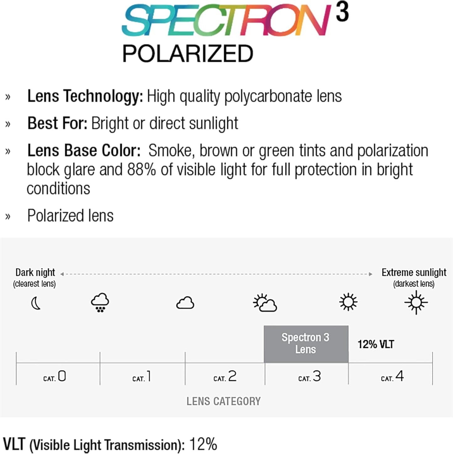 Julbo Cham Glacier Sunglasses for Men & Women w/Removable Leather Side Shields for Hiking, Skiing, Snow - 100% UV Protection