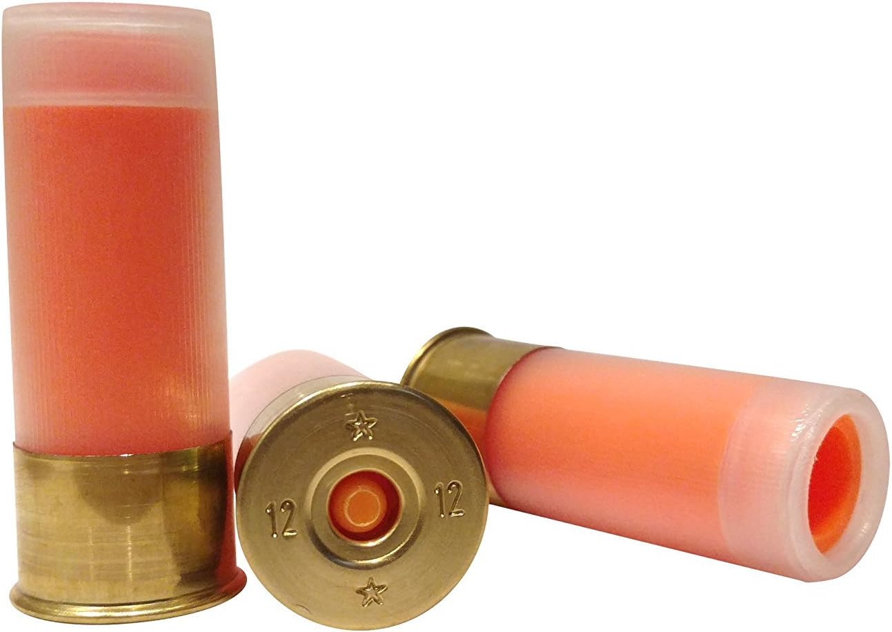 ST Action Pro 12 Gauge Snap Caps – Orange Safety Trainer Dummy Rounds, Reusable Dry Fire Training Ammunition (5-Pack) for Gun Owners