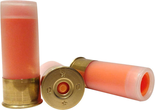 ST Action Pro 12 Gauge Snap Caps – Orange Safety Trainer Dummy Rounds, Reusable Dry Fire Training Ammunition (5-Pack) for Gun Owners
