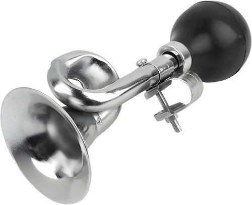 XCRUI Bugle Horn, Loud Bike Horn for Adults Classic Vintage Metal Clown Horn for Golf Cart Bicycles Motorcyc