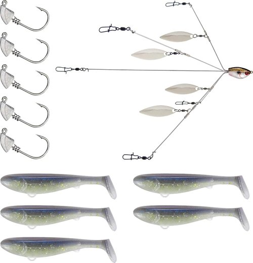 Yum Lures Scottsboro Swimbait 3.5'' Kit Sexy Shad 3.5''