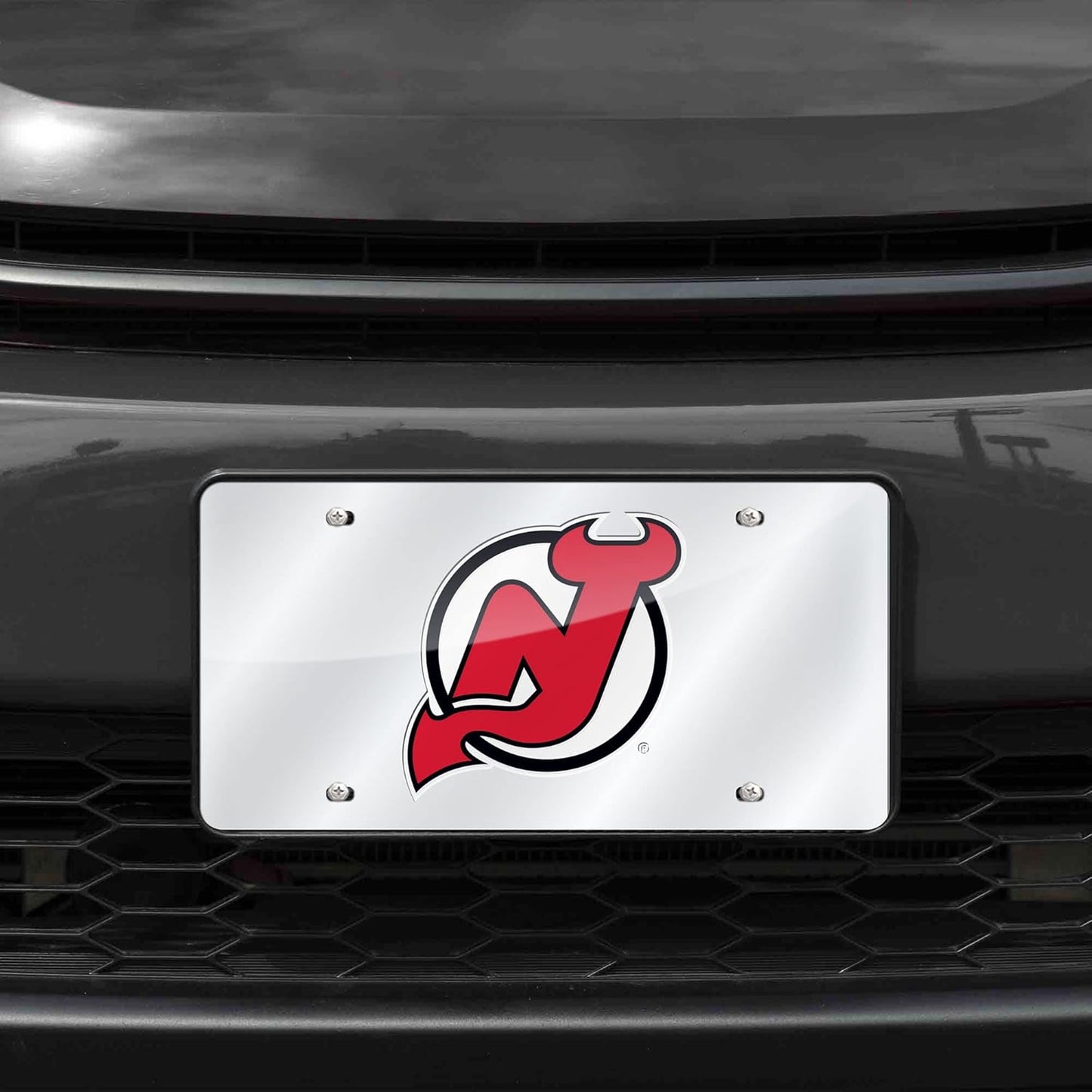 NHL Anaheim Ducks License Plate Tag - Laser Inlaid Metal Car Accessory