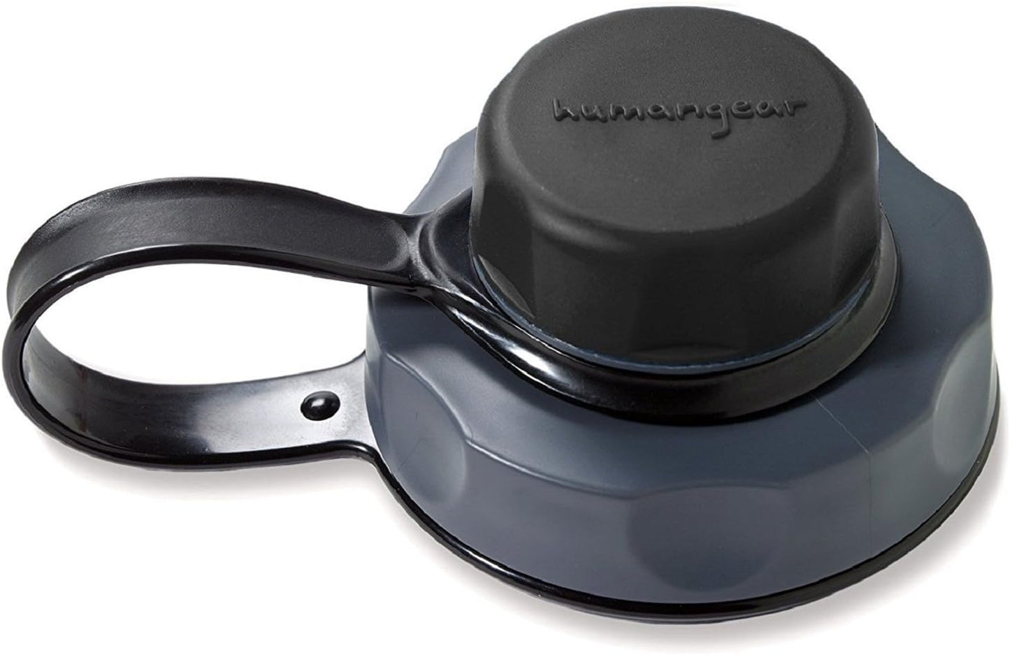 humangear capCAP+ | Converts Wide-Mouth Openings | Secure Easy Open | Food-Safe Material | Water Bottle Accessory Lid