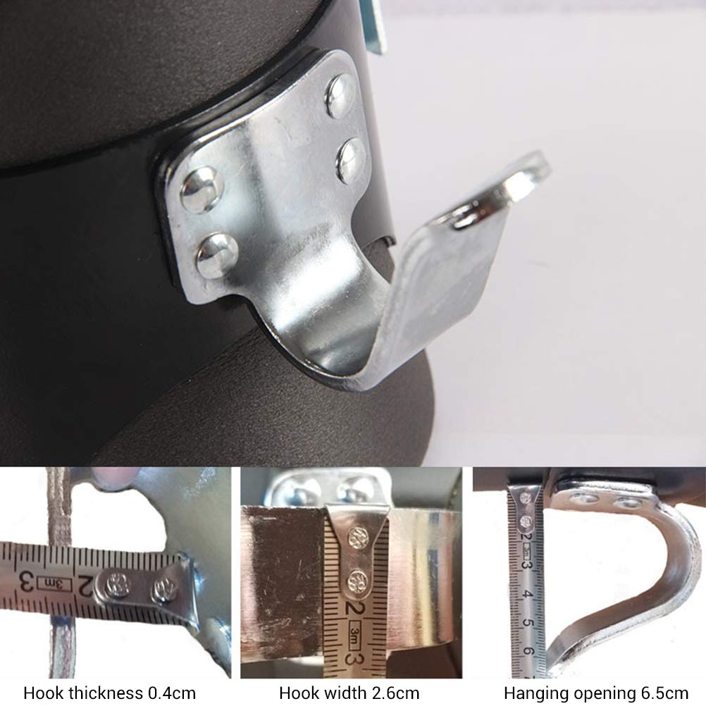 Alomejor Inversion Boots Stainless Steel and NBR Inversion Boots for More Effective Exercises