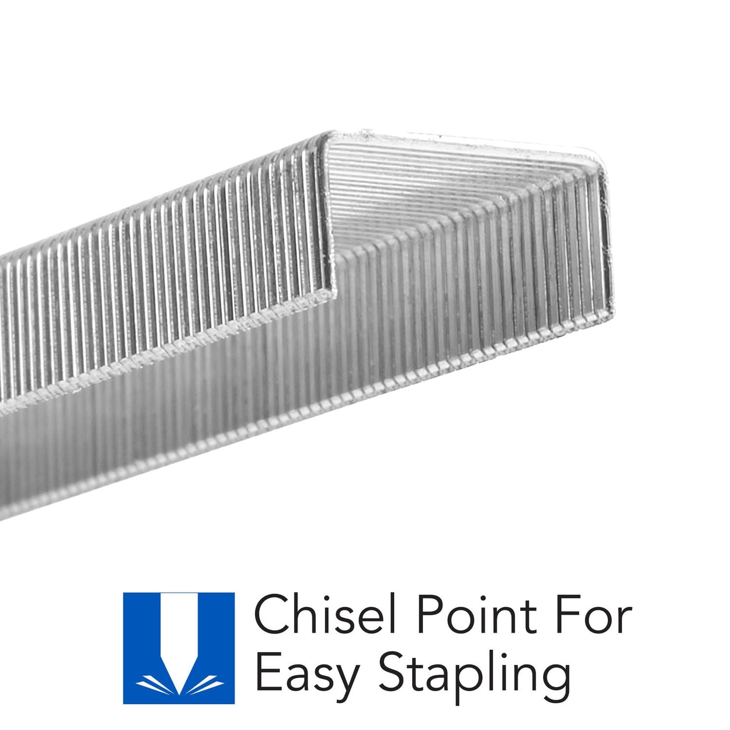 Swingline Staples, Heavy Duty, 1/4" Length, 25 Sheet Capacity, 100/Strip, 5000/Box, 1 Pack (79394)