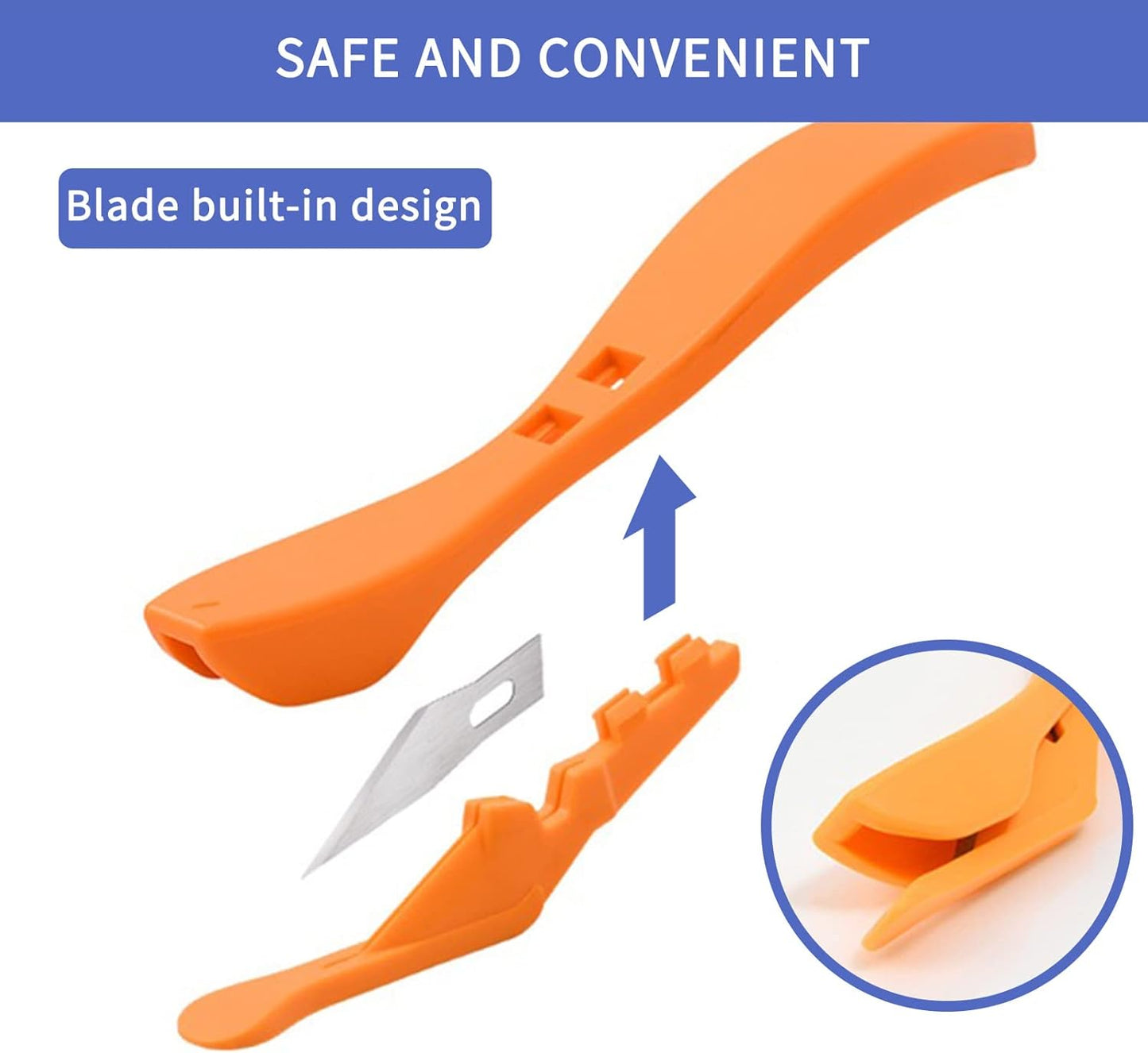 3Pack Wrapping Paper Cutter Tool Handheld Blade Slicer for Present Wrapping Easy and Safe Cutting Tool for Wrapping Paper Vinyl Craft Paper Ideal for Christmas Presents