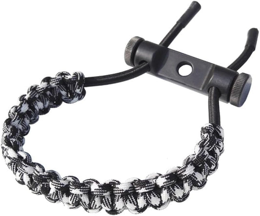 ZSHJGJR Archery Bow Wrist Sling Braided Archery Adjustable Bow Strap Wrist Sling For Compound Bow Hunting Shooting