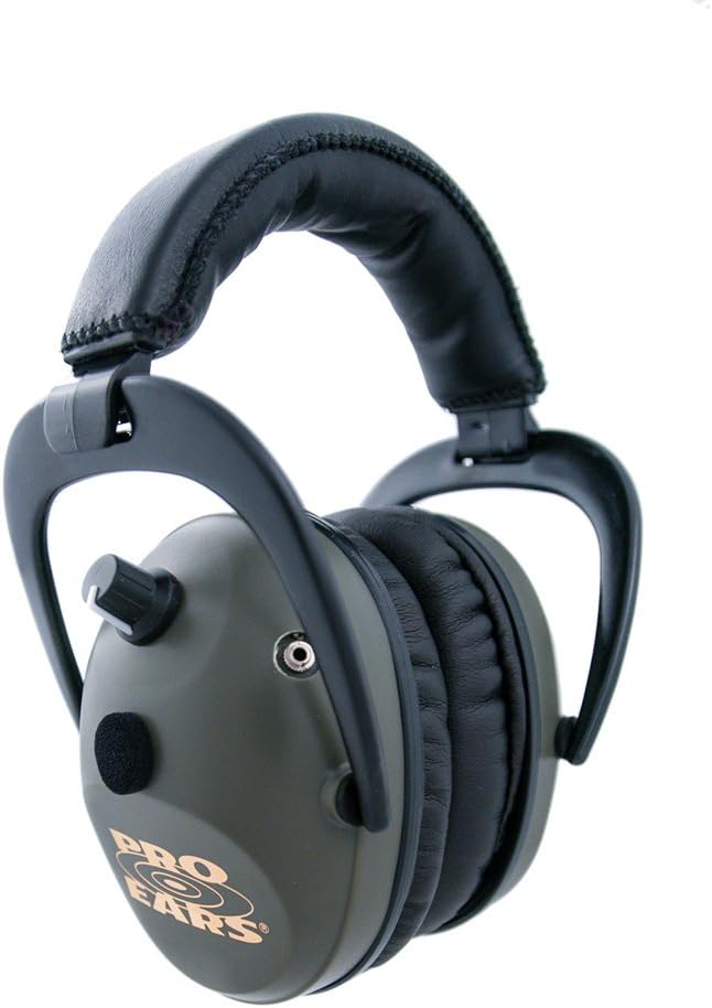 Pro Ears - Predator Gold - Hearing Protection and Amplfication - NRR 26 - Contoured Ear Muffs